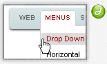 Drop Down Menu screenshot